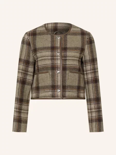 Malina Bunda Hranatého Střihu Ninette / velbloudí / tmavě hnědá zelená