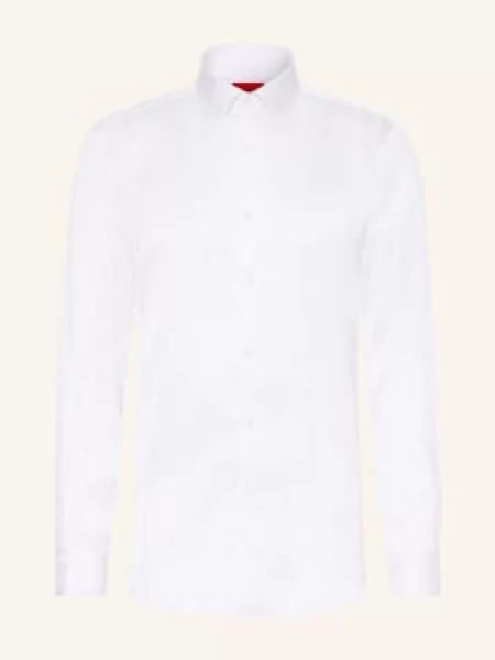 Hugo Koszula Kenno Slim Fit weiss biała
