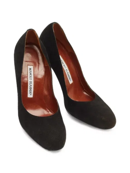 Pantofi cu toc Manolo Blahnik negru