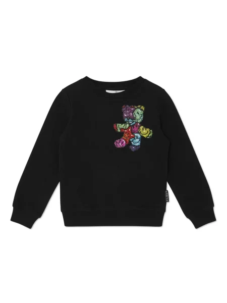 Bluza dziecięca Philipp Plein czarna