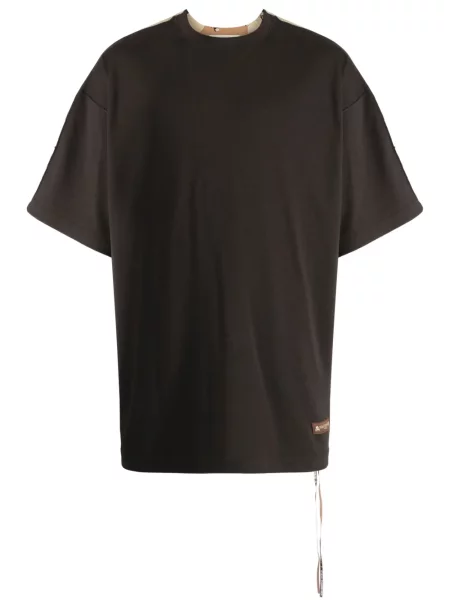 Tricou Mastermind World de lână cu imagine cu model camuflaj maro