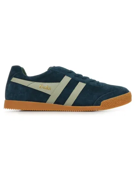 Pantofi Gola din piele de căprioară albastru