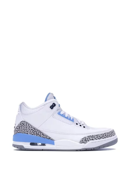 Sneakerși Jordan cu imagine alb
