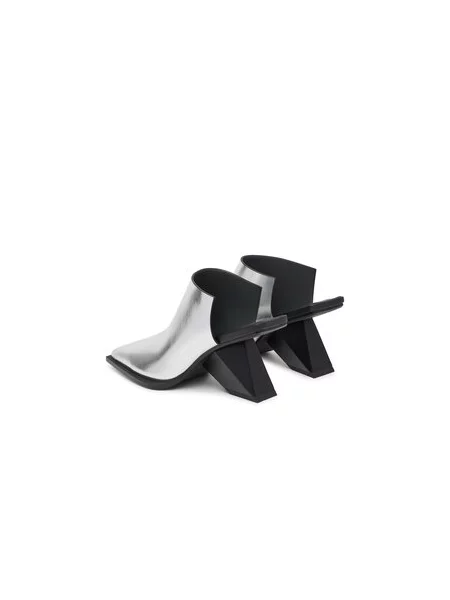 Natikače United Nude Rockit Mule III Srebrna