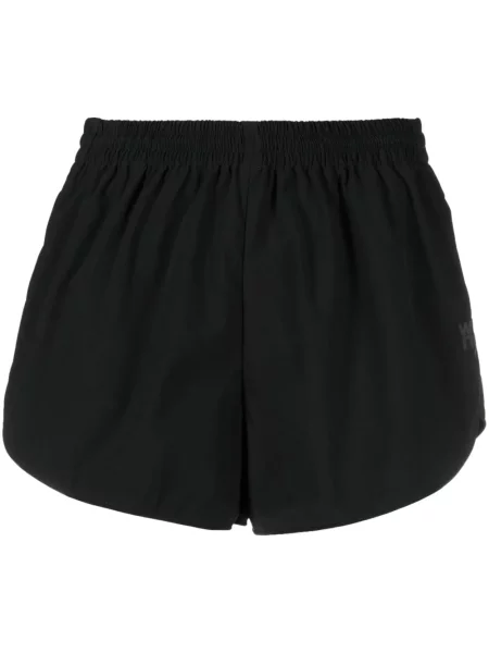 Pantaloni scurți Alexander Wang cu imagine negru