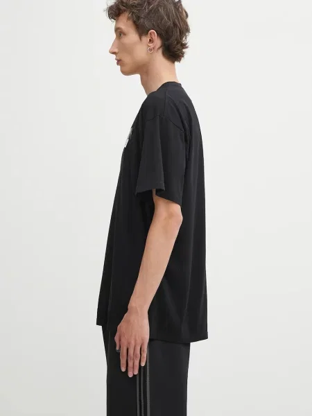 Футболка Mm6 с аппликацией черная