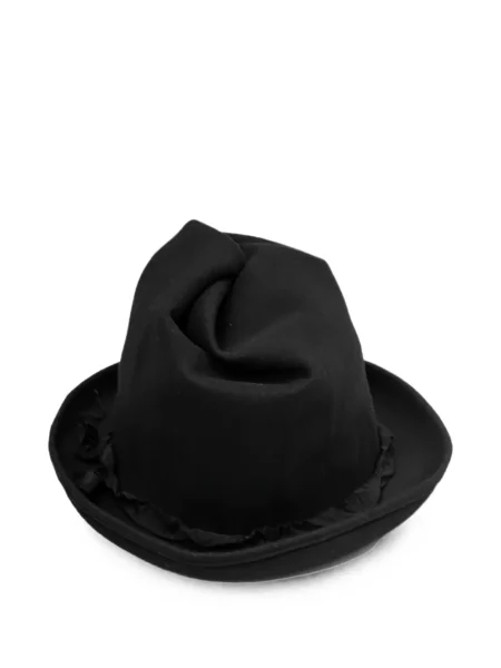 Pălărie Yohji Yamamoto cu volane negru