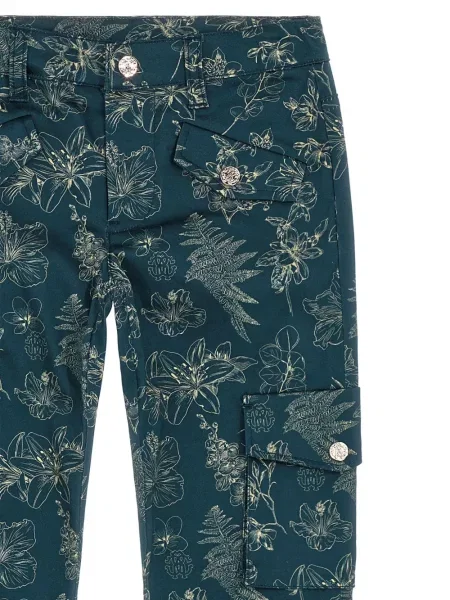 Dětské kalhoty Roberto Cavalli modré