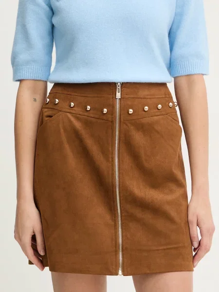 Morgan spódnica brązowa