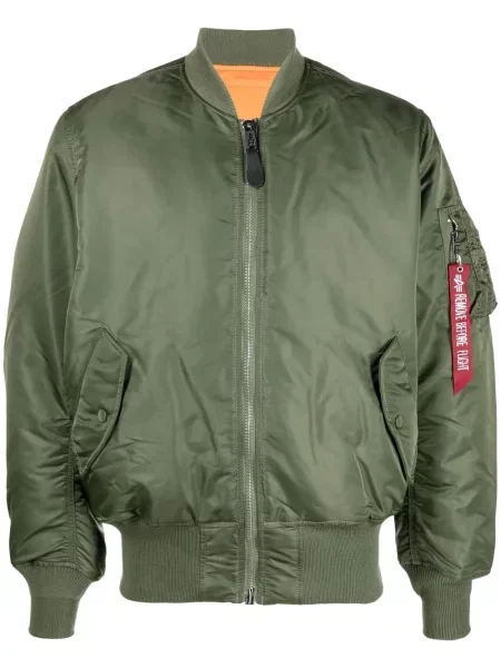 Geacă bomber Alpha Industries verde