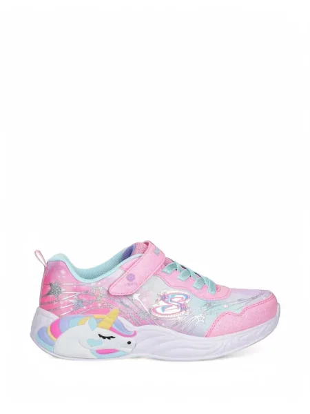 Sneakersy dziecięce Skechers różowe