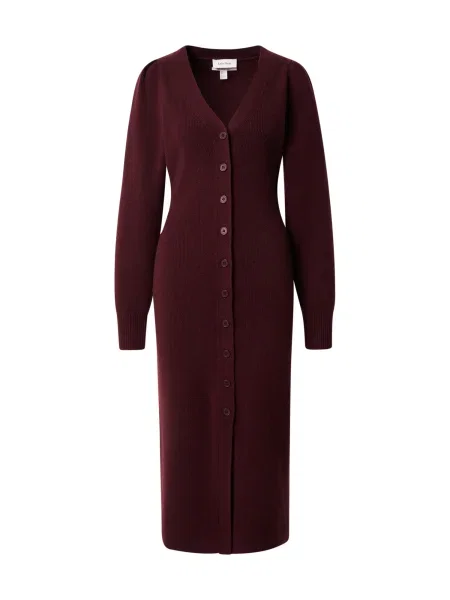 & Other Stories Rochie tricotat vin roșu