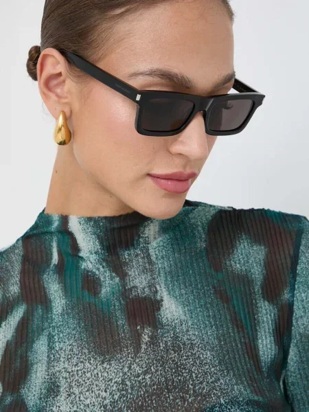 Sunčane naočale Saint Laurent za žene crna