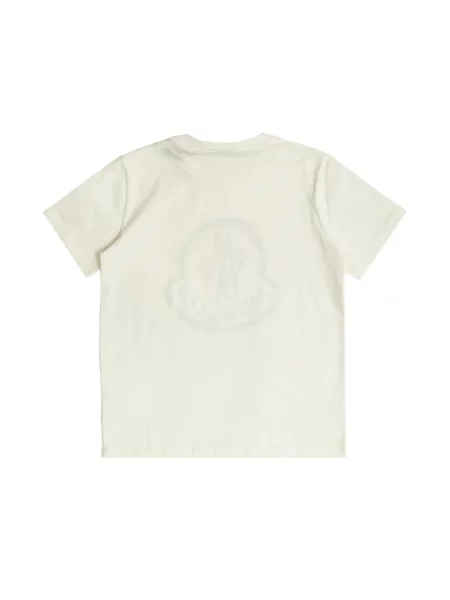 Koszulka dziecięca Moncler Enfant biała