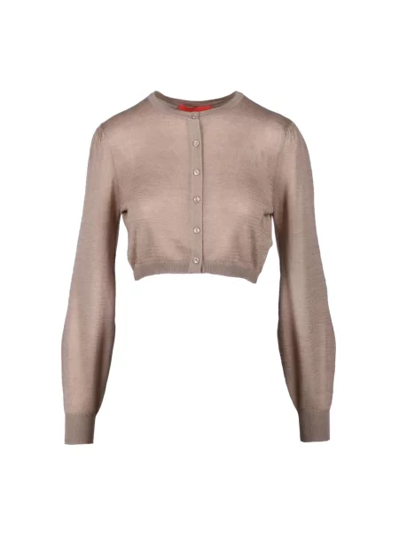 Sweter Wild Cashmere z kaszmiru beżowy