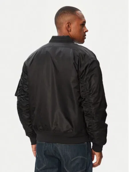 Calvin Klein Jeans Bomber jakna črna