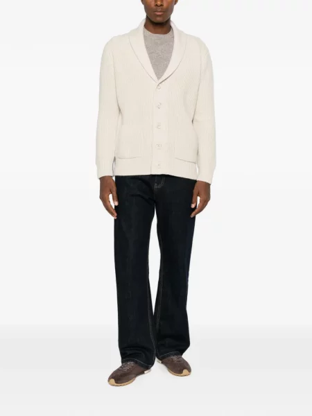 Gulerat cardigan Fedeli tricotate