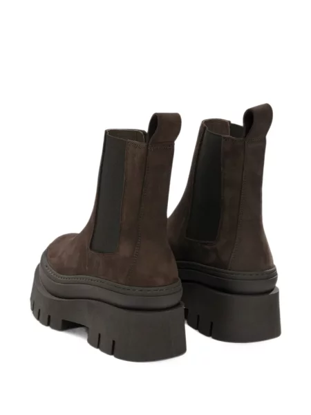 Botine chelsea Copenhagen Studios din piele cu platformă maro