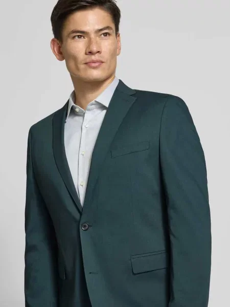 Marynarka o kroju slim fit z kołnierzem z połami S.oliver Black Label