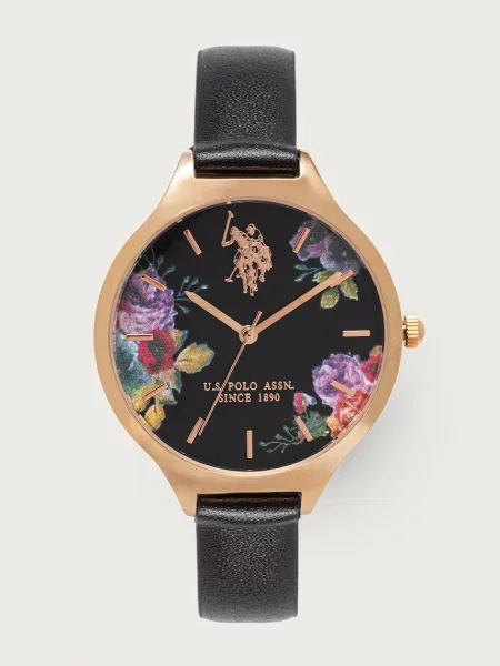U.S. Polo Assn. hodinky dámske DAHLIA čierna