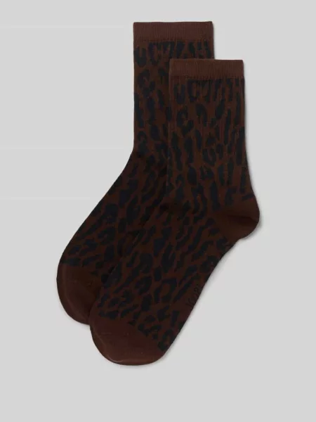 Skarpety z mieszanka bawełny ze zwierzęcym nadrukiem Joop! Collection