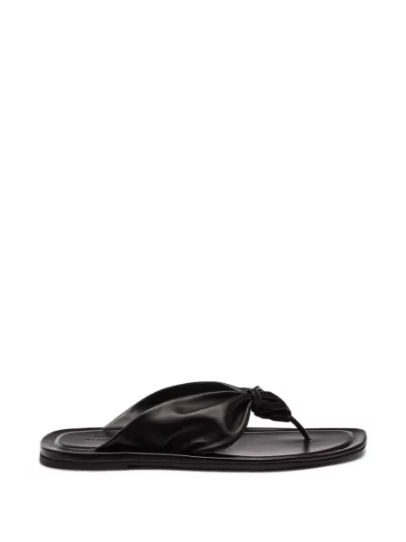 Sandale Loulou De Saison din piele negru