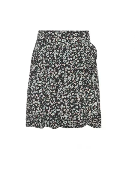 Wielobarwność spódnica American Dreams w kwiatki szara