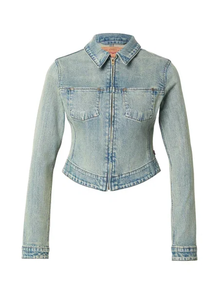 LEVI'S ® Geacă de primăvară-toamnă Stretch Fitted Trucker Jacket deschis albastru