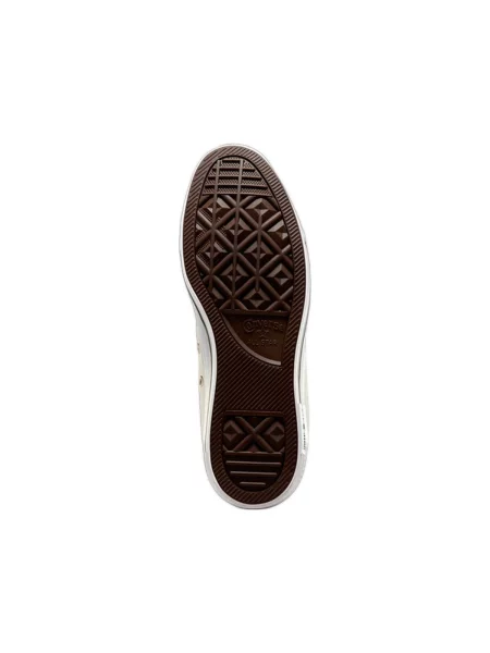 Členkové topánky Converse béžová