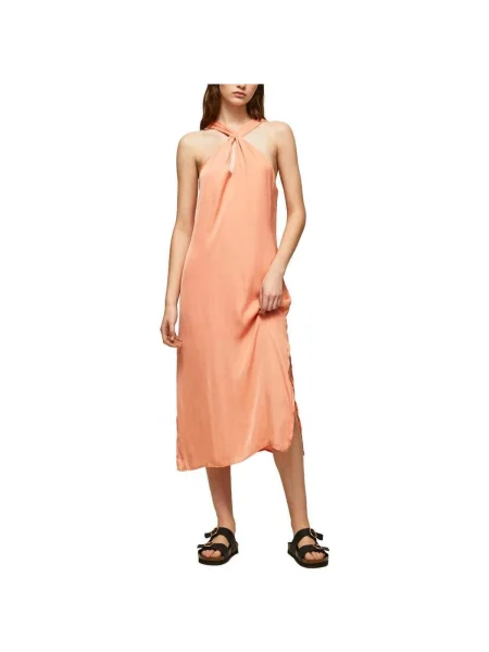 Džínsové šaty Pepe Jeans oranžová