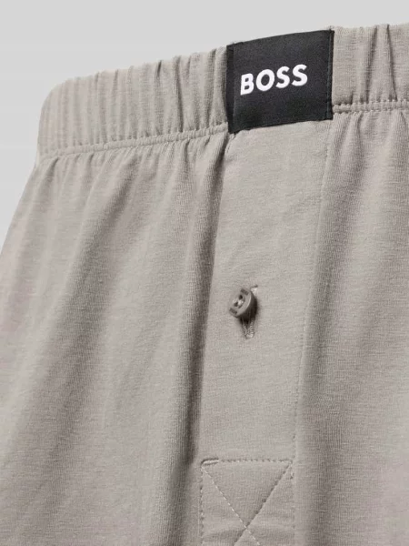 Bokserki o kroju regular fit z mieszanki bawełny model JERSEY BOXER' Boss