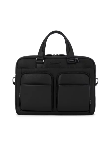 Torba Piquadro skórzana czarna