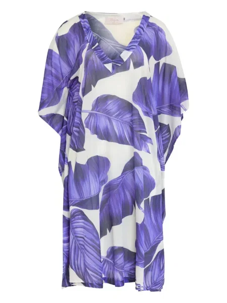 Sukienka Brigitte z nadrukiem fioletowa