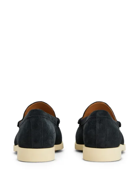 Pantofi loafer Tod's din piele de căprioară albastru