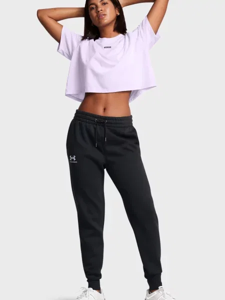 Флисовые джоггеры Under Armour черные
