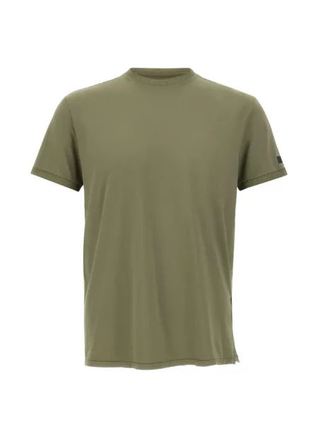 Tricou Rrd din țesătură twill verde