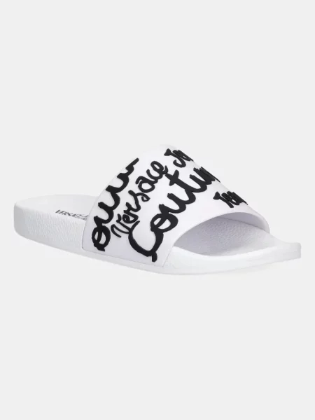 Papuci Versace Jeans Couture alb