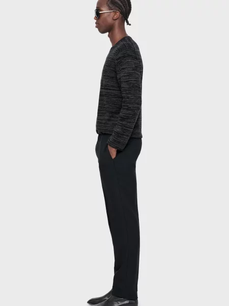 Шерстяной свитер Allsaints черный