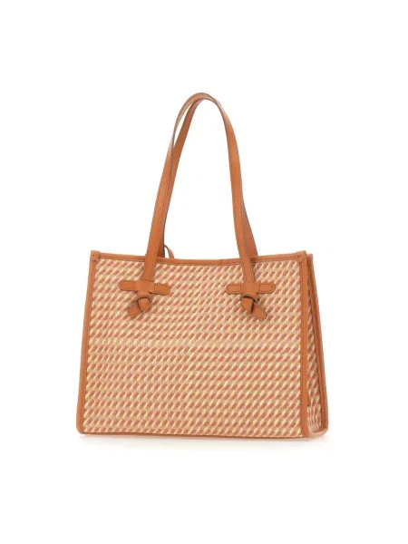 Wielobarwność torebka skórzana Gianni Chiarini skórzana