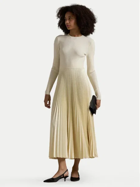 Polo Ralph Lauren Rochie tricotată Écru bej