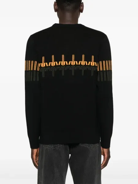 Pulover Rossignol cu decolteu rotund negru