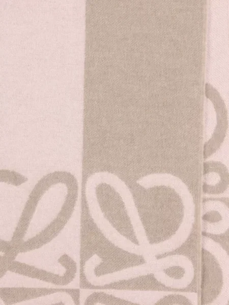 Jacquard šal Loewe ružičasta