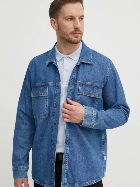 Jeans srajca Pepe Jeans modra