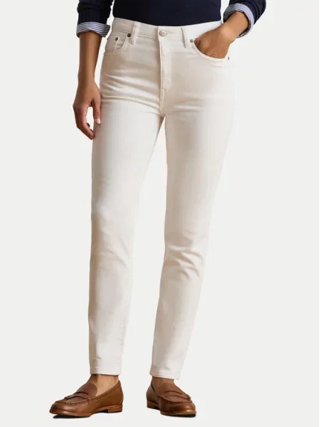 LAUREN RALPH LAUREN Дънки Skinny Fit бял