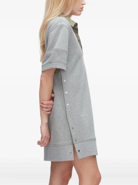 Rochie mini 3.1 Phillip Lim scurtă de costum gri