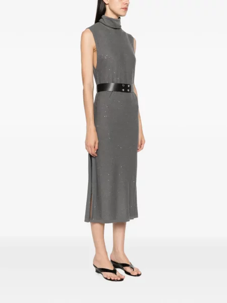 Rochie Patrizia Pepe cu paiete gri