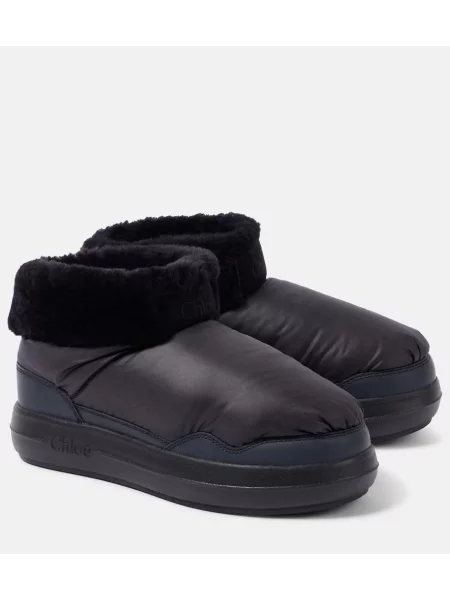 Cizme scurte Chloé negru