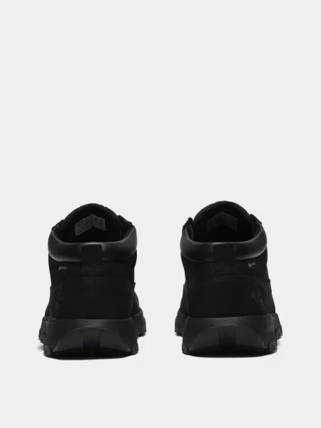 Кожаные кроссовки Timberland черные
