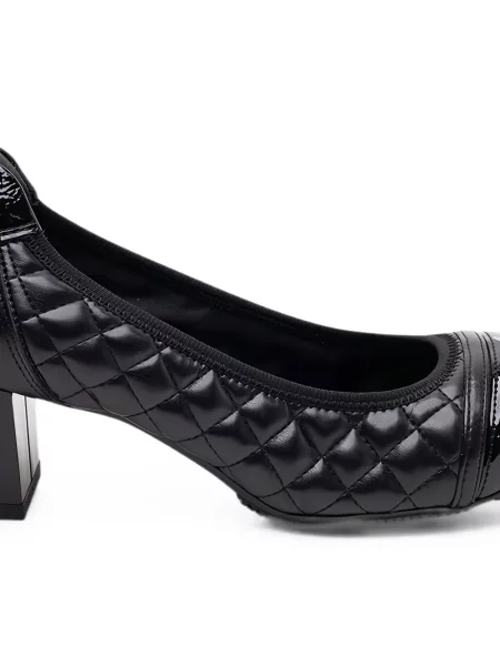 Pantofi cu toc Hogan din piele negru