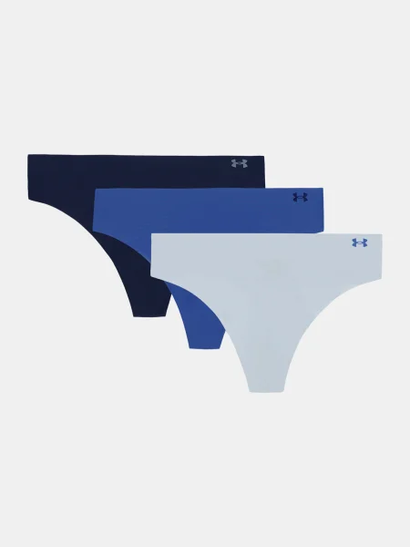 Chiloți tanga Under Armour stretch albastru